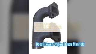 Colector de escape original Isuzu 6HK1 8976009700 para FVR ZX330