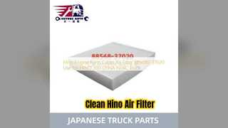 Reemplazo del filtro de aire de cabina Hino 300 885680 37020