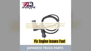 Sensor de cigüeñal ME225366 para Mitsubishi Fuso Canter