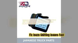 Pieza de reparación del relé de cambio de camión Isuzu 8982597790