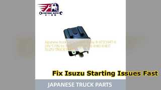 Solución de reparación del relé de arranque Isuzu NQR 8971739470
