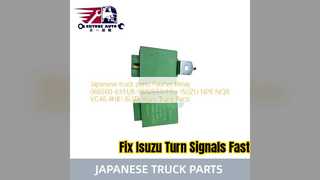 Relé intermitente Isuzu 066500 6331 piezas de repuesto