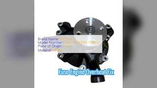 Reparación del motor Mitsubishi Fuso Bomba de agua 6D17