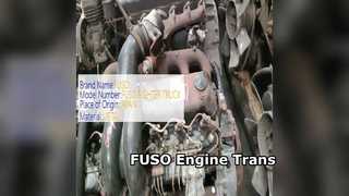 FUSO Fighter 6D17 Motor Transmisión de 6 velocidades
