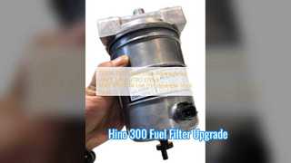 Guía de reemplazo del filtro de combustible Hino 300 23304 78110