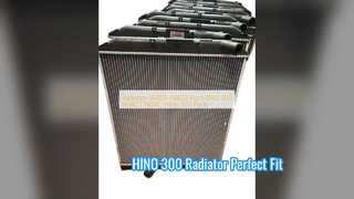 Radiador HINO 300 16400 78602 Enfriamiento de alto rendimiento