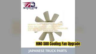 Aspa del ventilador de refrigeración HINO 500 16306 1942 piezas confiables