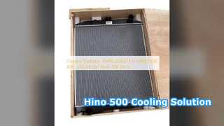 Piezas de recambio del radiador de cobre HINO 500 J08E