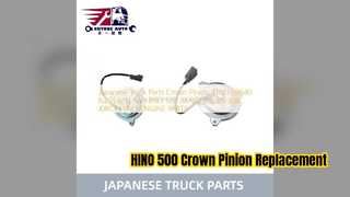 Piezas de recambio del piñón 41221 E0640 de la corona de HINO 500
