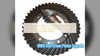 Piñón de corona HINO 500 41221 2950 Piezas de alta calidad