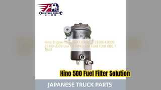 Reemplazo del conjunto 23300 E0020 del filtro de combustible Hino 500