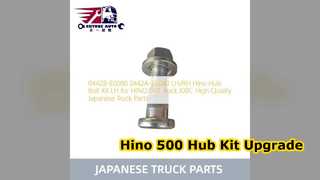 Kit de sujeción de cubo de rueda de camión Hino 500 Calidad Premium