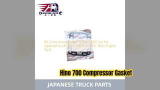 Reemplazo de la junta del compresor de aire Hino 700 S2911 71040