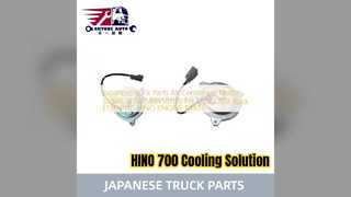 Refrigeración confiable del motor S884501150 del condensador de aire de HINO 700