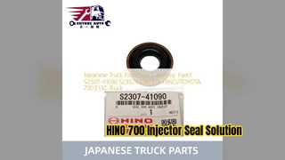 Reemplazo del sello S230741090 del inyector de HINO 700 E13C