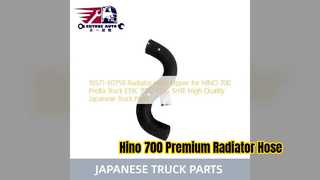 Manguera superior del radiador Hino 700 16571 E0750 Piezas de alta calidad