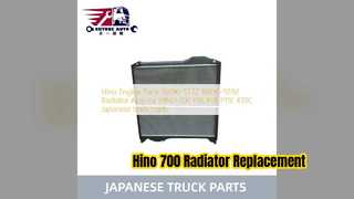Reemplazo del conjunto del radiador Hino 700 Profia P11C K13C