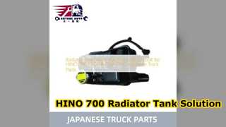 Reemplazo superior del tanque del radiador S16F0 E0020 de HINO 700
