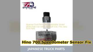 Reemplazo del sensor del velocímetro Hino 700 S8319 01451