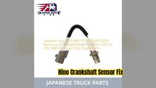 Hino 500 700 Sensor de cigüeñal 894101290 Arreglo