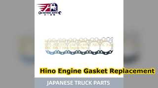Reemplazo de la junta de culata del motor Hino P11C J08C