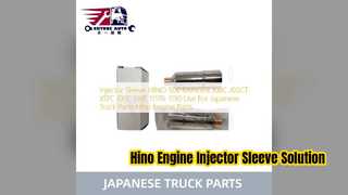 Piezas de la manga J08C J05E del inyector del motor Hino