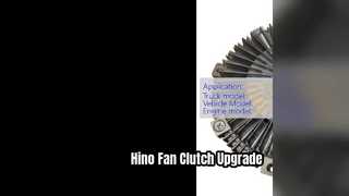 Piezas del motor Hino Fan Clutch 16250 E0250