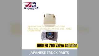 Válvula de retención de control HINO FG 700 44570 1290 piezas confiables