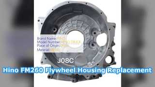 Piezas del motor de la carcasa del volante Hino FM260 J08E J08C