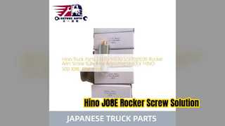 Reemplazo del tornillo S137091030 del brazo basculante Hino 500 J08E
