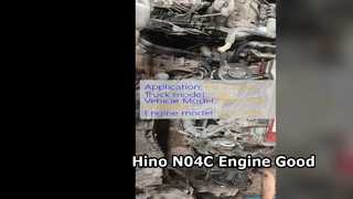 Hino 300 N04C Motor Usado Buen Estado