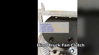 Embrague del ventilador del camión Hino J08E 16250-E0060