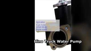 Piezas del camión de la bomba de agua Hino J05ET J05E 16100E0821