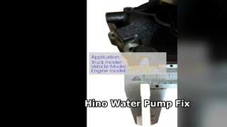 Bomba de agua Hino 500 J08E S1610 03971