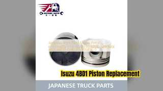 Reemplazo del pistón 8971768360 del motor de Isuzu 4BD1 4BD1T