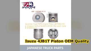 Pistón de motor Isuzu 4JB1T 8979402210 Calidad superior