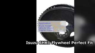 Pieza resistente del camión del conjunto 8980563550 del volante motor de Isuzu 6HK1