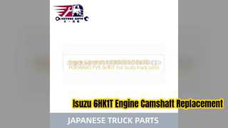 Piezas de recambio del árbol de levas 8976014380 del motor Isuzu 6HK1T