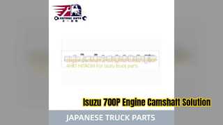 Reemplazo del árbol de levas 8972621660 del motor Isuzu 700P 4HK1