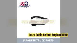 Pieza de repuesto del interruptor de cabina del camión Isuzu 1823801721