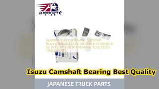 Isuzu 4HK1 4HG1 Cojinete de árbol de levas Piezas de la mejor calidad