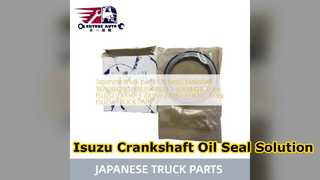 Piezas de recambio del sello de aceite del cigüeñal de Isuzu 6HK1TC