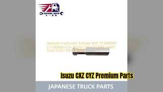 Reemplazo 1513890660 del pasador del muñón de Isuzu CXZ CYZ