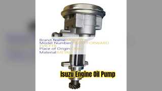 Bomba de aceite del motor Isuzu 4JB1 8943602060