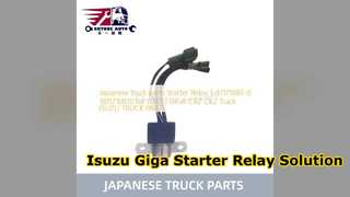Piezas confiables del camión del relé de arranque 1811710870 de Isuzu Giga