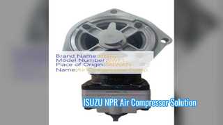 Pieza de repuesto de la bomba del compresor de aire ISUZU NPR 4HK1