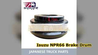 Pieza de repuesto del tambor de freno trasero Isuzu NPR66