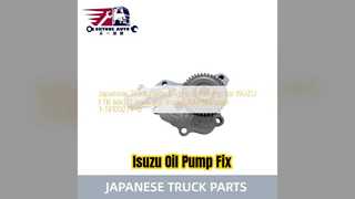 Actualización de la bomba de aceite Isuzu FTR 6BG1T
