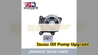 Bomba de aceite Isuzu FTR FVR L210 0029M
