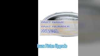 Pistón 8982153070 de Isuzu FTR FVR FSR 4HK1T